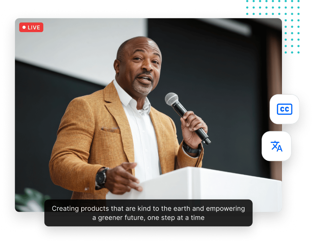 Real-time-captions-injection